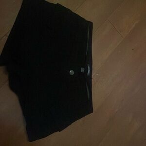 i am selling these black cargo shorts in a size 2